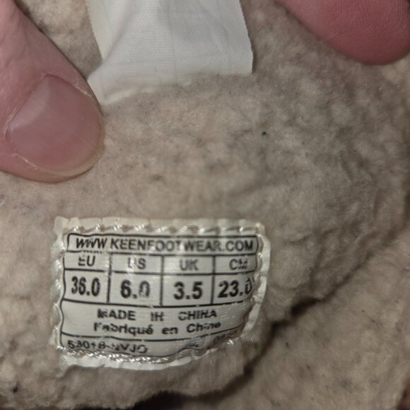 Keen The Alpine Knit Boot Orange/Brown/Rust/Olive Green - 5.5/6 - Picture 8 of 10